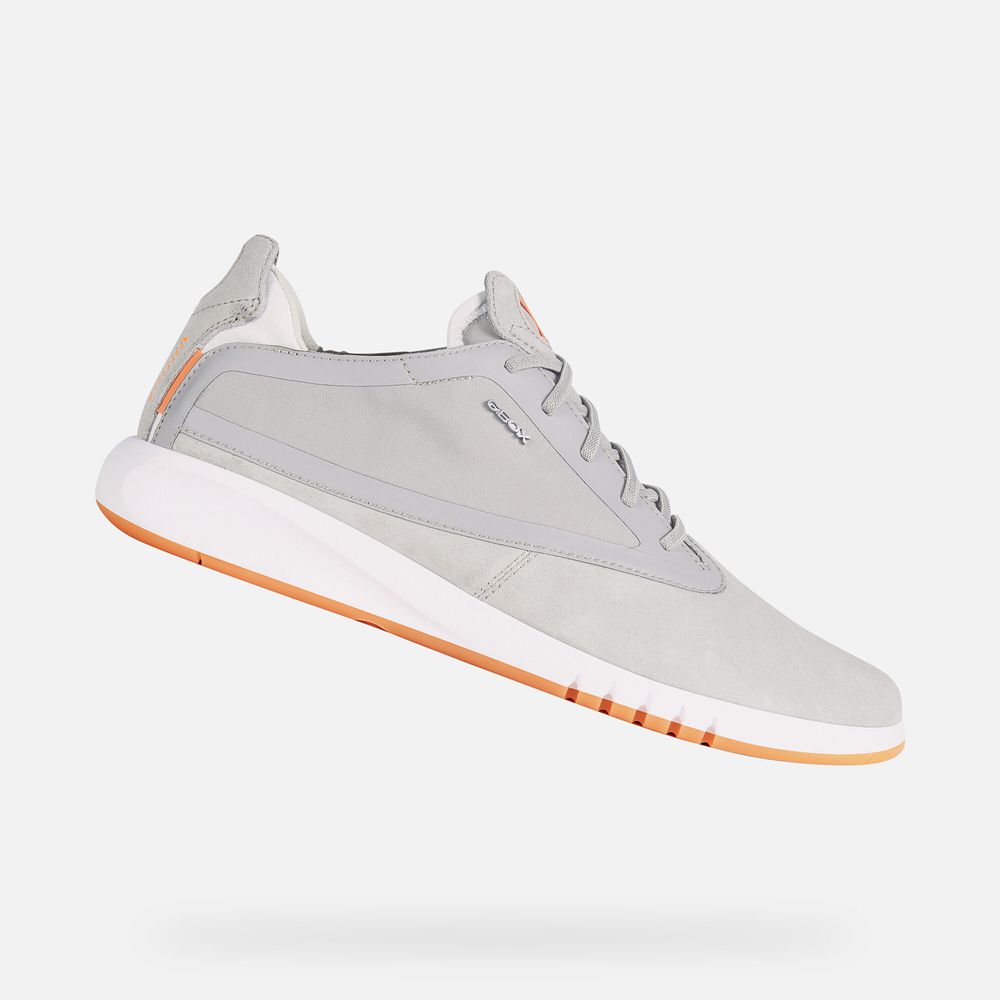 Geox Erkek Spor Ayakkabı Gri - Aerantis - RPB-190852